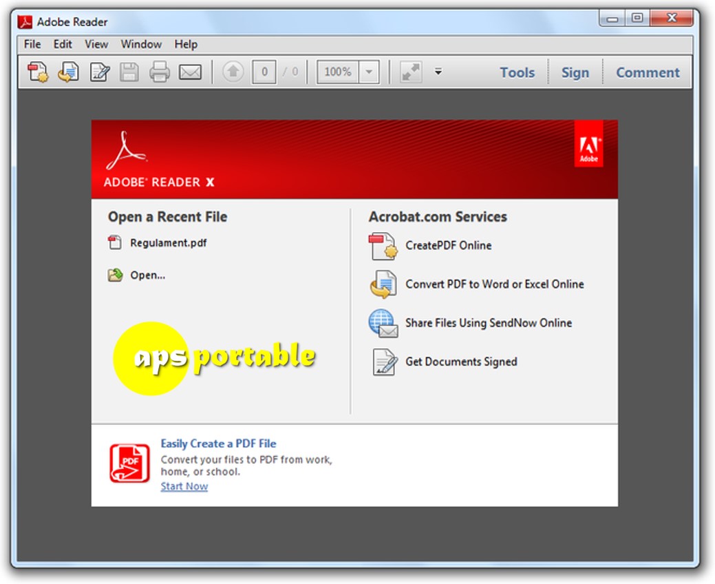 Adobe Acrobat X Pro Lite 10.0.2 Portable.iso